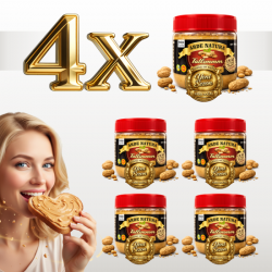 FISTIK EZMESİ, PARÇACIKLI DOĞAL PANCAR ŞEKERLİ, %70 OSMANİYE FISTIĞI, 350 g X 4 ADET, KARGO BEDAVA